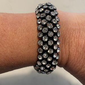 J. Crew black and diamond like gems
